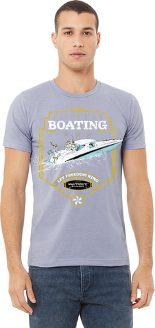 Men's Boating T-Shirt - NautiGuy Topless Boating