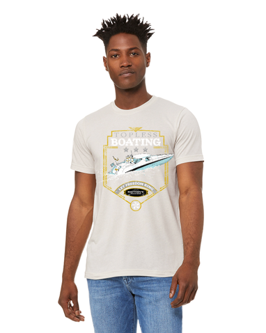 Men's Boating T-Shirt - NautiGuy Topless Boating