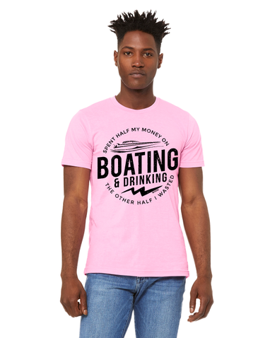 Men's Boating T-shirt - NautiGuy Drinking