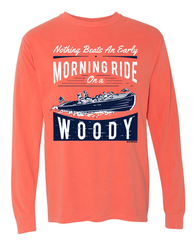 Men's Boating Long Sleeve - Morning Woody