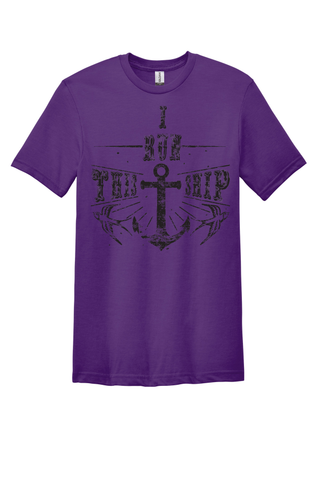 Men's Boating T-Shirt - I Run This Ship