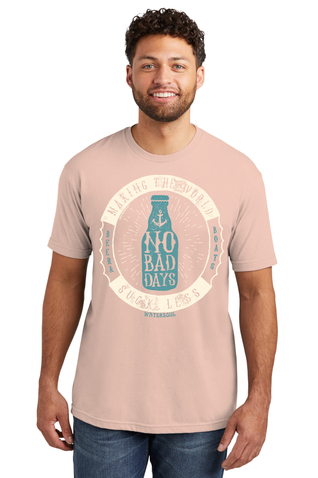 Men's Boating T-Shirt - No Bad Days