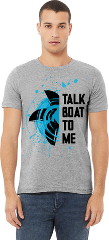 Men's Boating T-Shirt - Talk Boat To Me