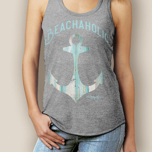 Beachaholic Signature Racerback