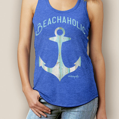 Beachaholic Signature Racerback