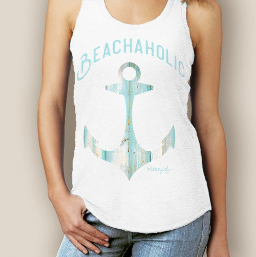 Beachaholic Signature Racerback