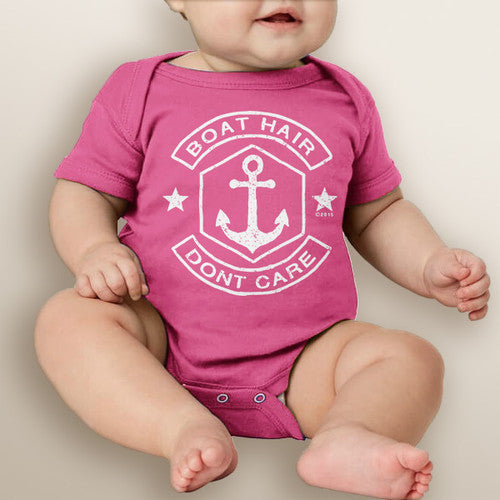 Boat Hair Don't Care Bodysuit - Girls