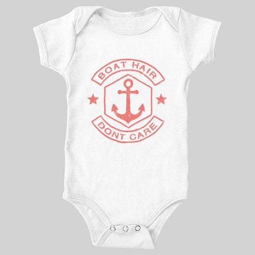 Boat Hair Don't Care Bodysuit - Girls