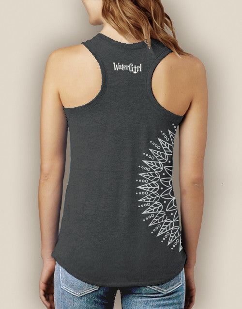 Boating Tank Top - WaterGirl Bohemia Sun Signature Tri-Blend Racerback