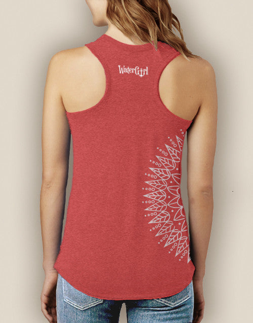 Boating Tank Top - WaterGirl Bohemia Sun Signature Tri-Blend Racerback