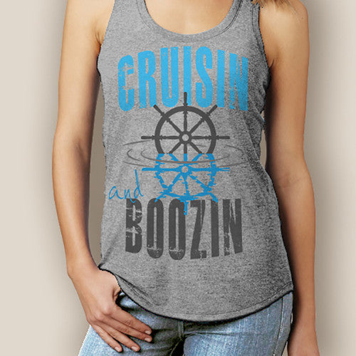 Watergirl Cruisin & Boozin Signature Racerback