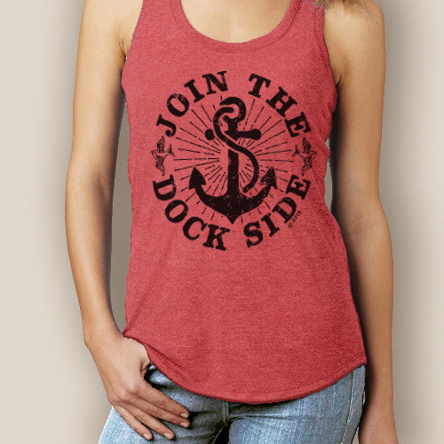 Boating Tank Top - WaterGirl Dock Side Signature Racerback