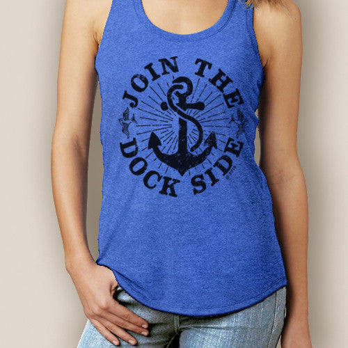 Boating Tank Top - WaterGirl Dock Side Signature Racerback