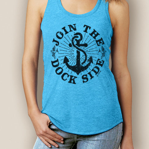 Boating Tank Top - WaterGirl Dock Side Signature Racerback