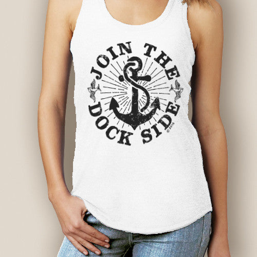 Boating Tank Top - WaterGirl Dock Side Signature Racerback