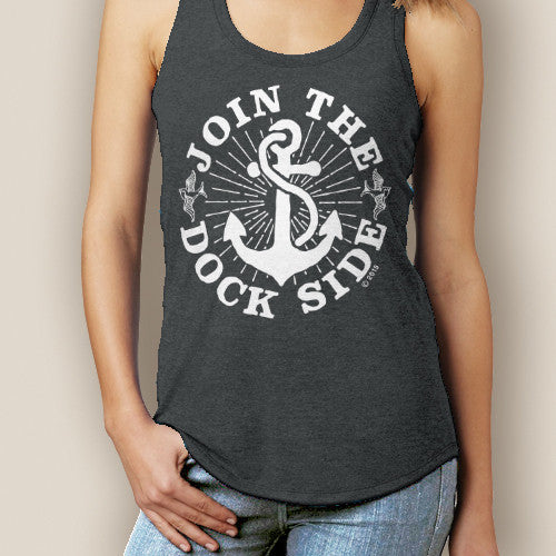 Boating Tank Top - WaterGirl Dock Side Signature Racerback