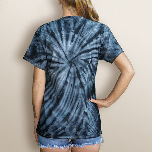 Women's Boating Ghost Anchor Tie Dye Tee