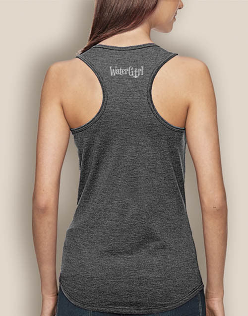 Boating Tank Top - WaterGirl Boat Hair Premium Racerback