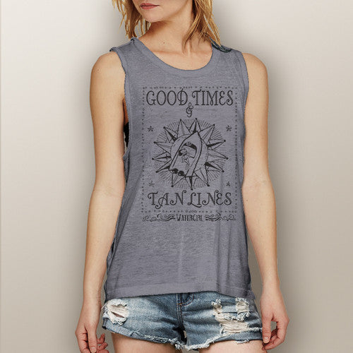 Good Times & Tan Lines - Muscle Tank