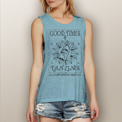 Good Times & Tan Lines - Muscle Tank