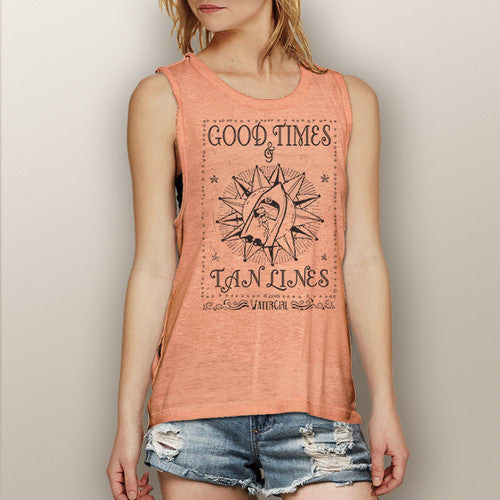 Good Times & Tan Lines - Muscle Tank
