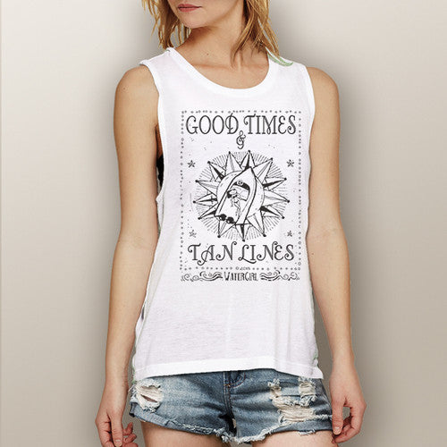 Good Times & Tan Lines - Muscle Tank