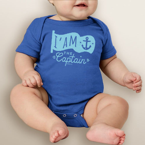 I am the Captain Baby Boy Bodysuit