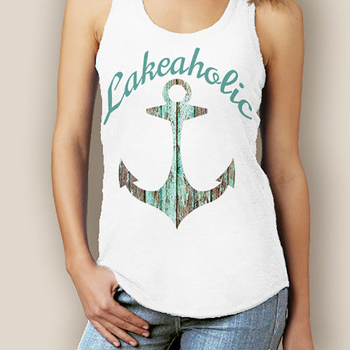 Lakeaholic Signature Tri-Blend Racerback