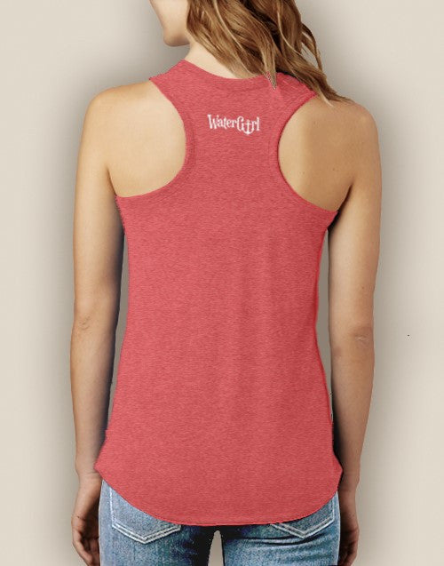 Boating Tank Top - WaterGirl First Mate Signature Tri-Blend Racerback