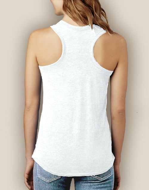 Boating Tank Top - WaterGirl Watercolor Signature Tri-Blend Racerback