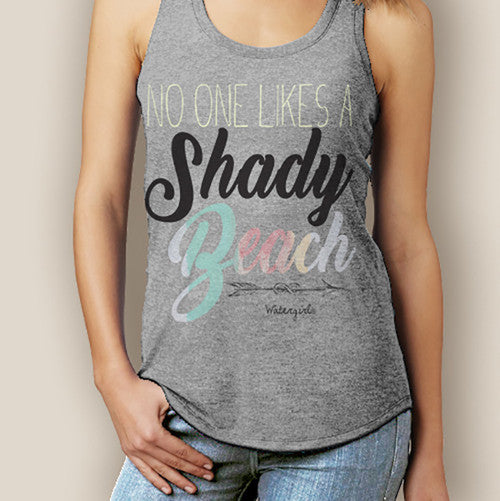 Shady Beach Signature Racerback