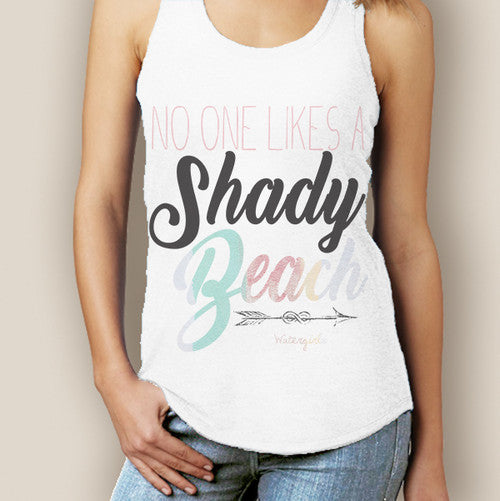 Shady Beach Signature Racerback