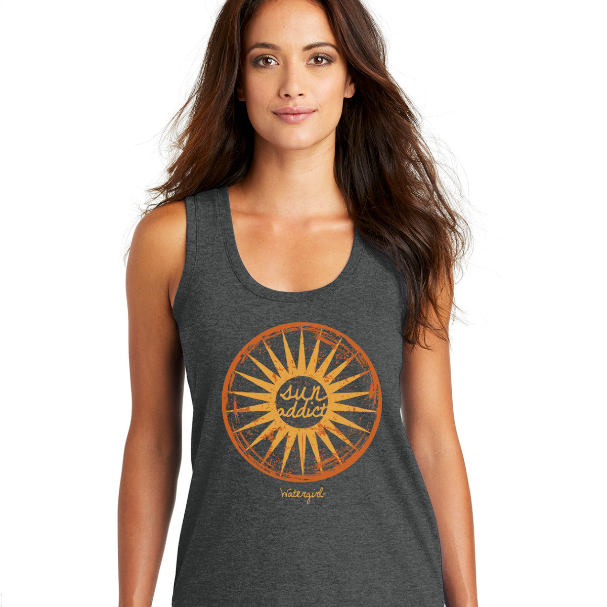 Sun Addict Tank - Signature Tri-Blend Racerback