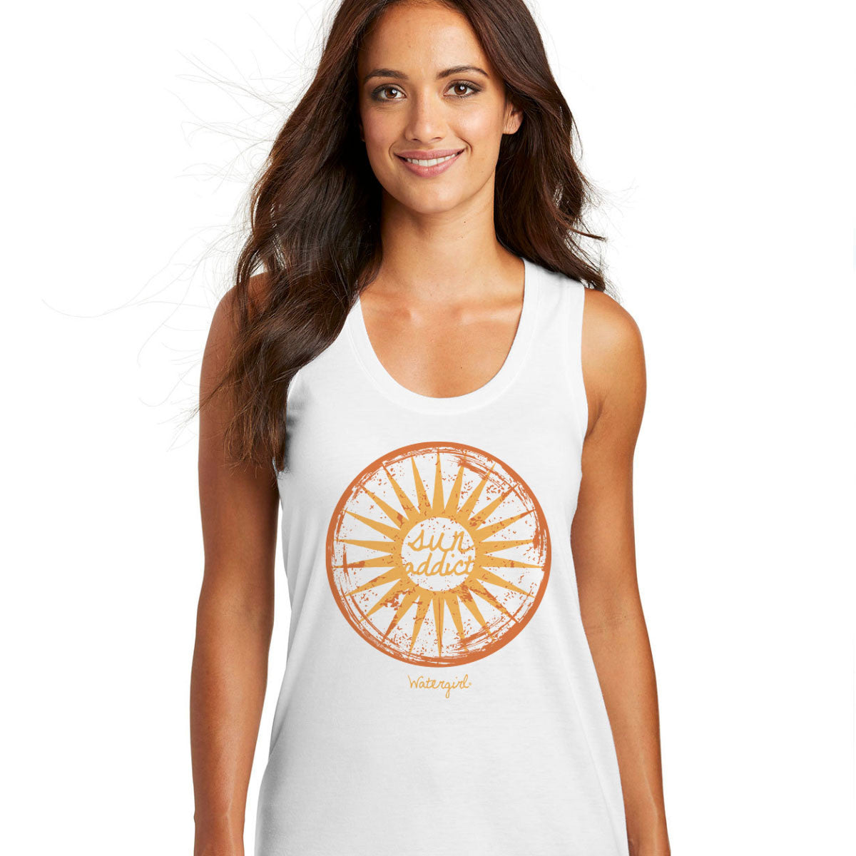 Sun Addict Tank - Signature Tri-Blend Racerback