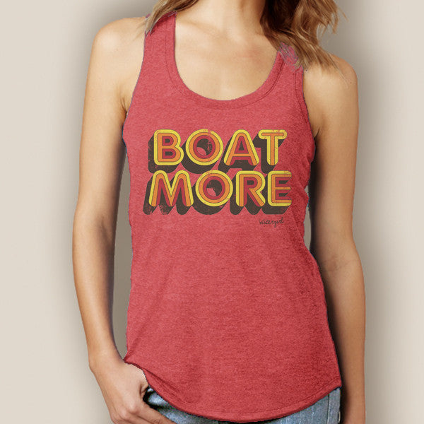 Boat More Signature Tri-Blend Racerback