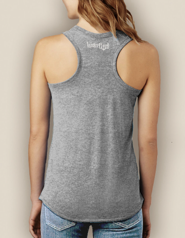 WaterGirl Simple Anchor Boating Racerback Tank