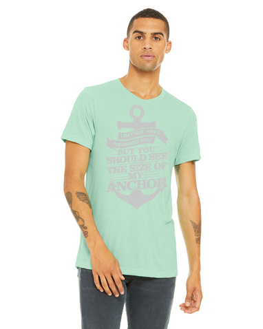 Men's Boating T-Shirt - NautiGuy Big Anchor