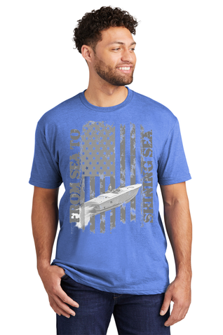 Men's Boating T-Shirt - NautiGuy Sea to Shining Sea