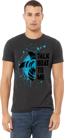 Men's Boating T-Shirt - Talk Boat To Me