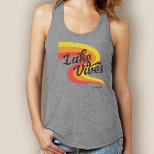 Lake Vibes Signature Tri-Blend Racerback