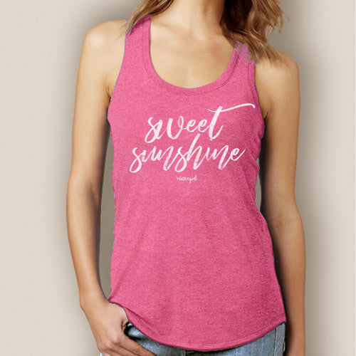 Sweet Sunshine Signature Tri-Blend Racerback